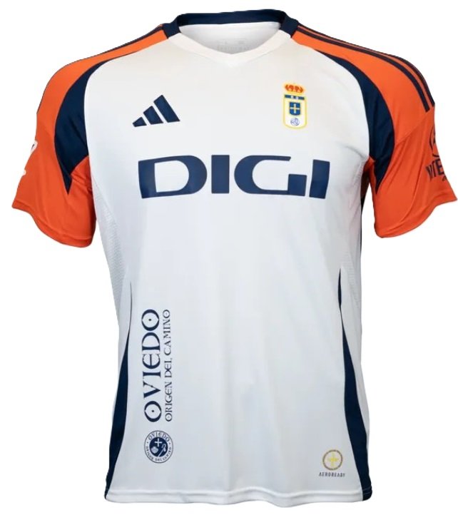 Camisa II Real Oviedo 2024 2025 Adidas oficial 